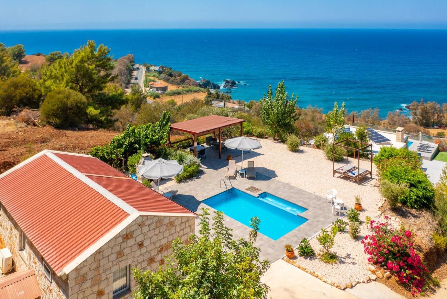 Villa Paradiso Sunset Pomos Exterior foto